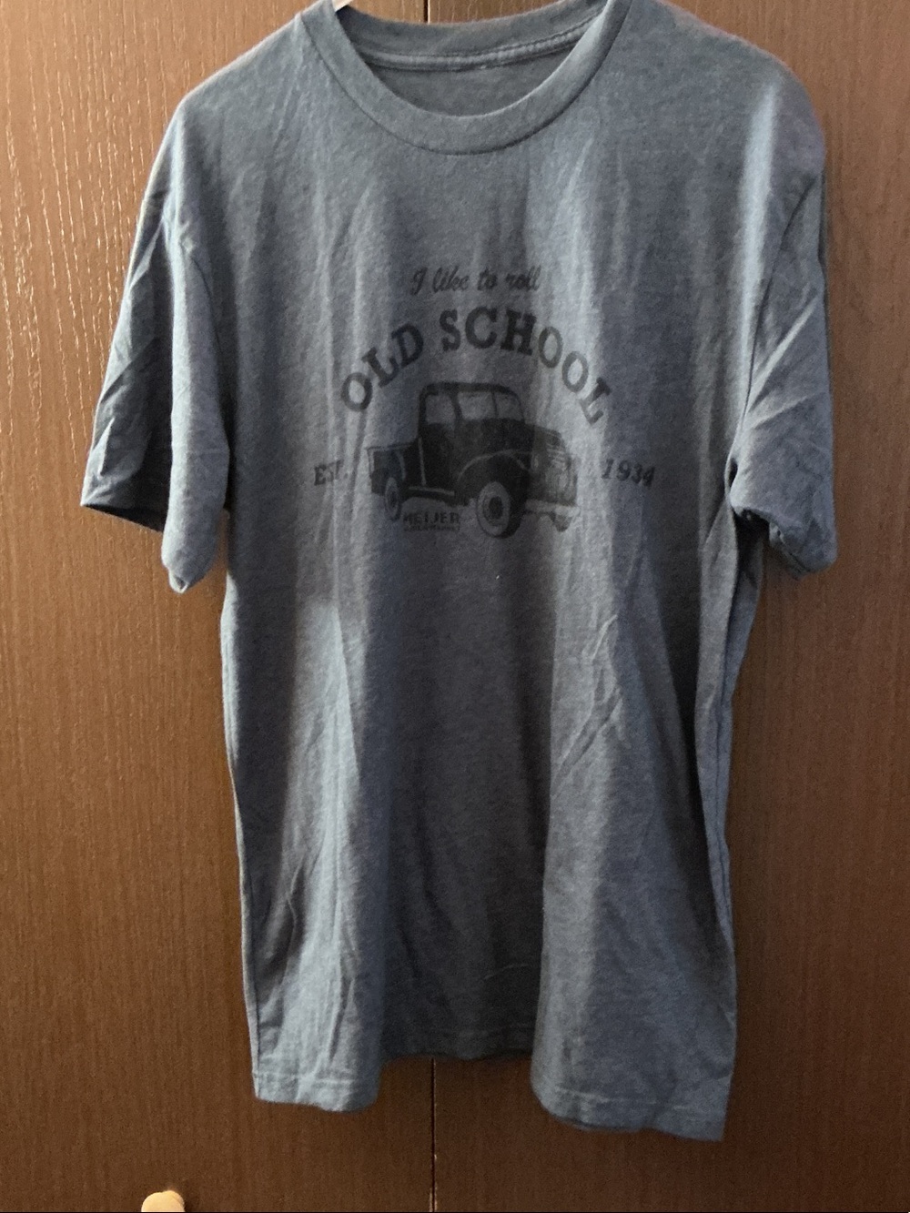 Ford Men's Old School Graphic Tee - Gray
